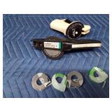 2 Label makers with rolls of labels - WORK