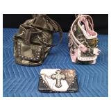 Mossy Oak and Real tree purses with matching Mossy Oak wallet