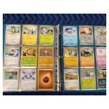 Binder of Pokémon cards