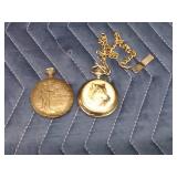 Neuchatel 17 jewel pocket watch and West Minister pocket watch