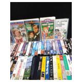 3 Suitcases full of 150 VHS tapes including 2 that have never been opened