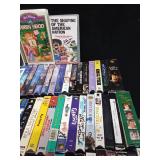 3 Suitcases full of 150 VHS tapes including 2 that have never been opened