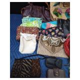 Lot of Vintage purses, wallet and bags