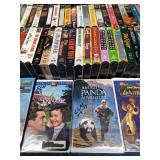 150 VHS tapes including 1 sealed