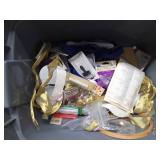 2 Totes of craft items