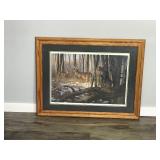 Framed, Signed and Numbered Print by Hayden Lambson - “Friends of the Forest” 1506/3500