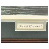 Framed, Signed and Numbered Print - “Seward Afternoon” - 70/950