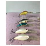 Lot of 10 Norman Fishing Lures