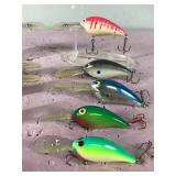 Lot of 10 Norman Fishing Lures