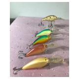 Lot of 10 Norman Fishing Lures