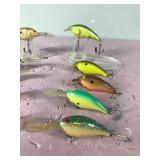 Lot of 10 Norman Fishing Lures