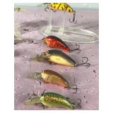 Lot of 10 Norman Fishing Lures