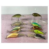 Lot of 10 Norman Fishing Lures