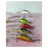 Lot of 10 Norman Fishing Lures