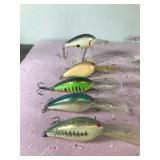 Lot of 10 Norman Fishing Lures