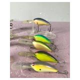Lot of 10 Norman Fishing Lures