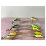 Lot of 10 Norman Fishing Lures