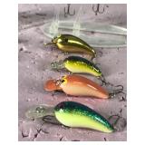 Lot of 10 Norman Fishing Lures