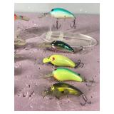 Lot of 10 Norman Fishing Lures