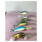 Lot of 10 Norman Fishing Lures