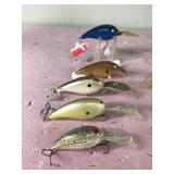 Lot of 10 Norman Fishing Lures