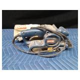 Ryobi electric belt sander with dust bag - WORKS