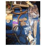 Tote of craft items