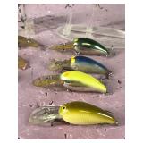 Lot of 10 Norman Fishing Lures