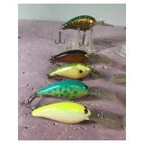 Lot of 10 Norman Fishing Lures
