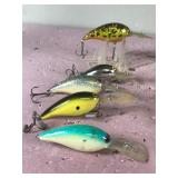 Lot of 10 Norman Fishing Lures