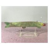 Wooden Spearing Fishing Decoy