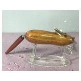 Large Wooden Mouse Fishing Lure