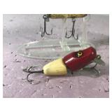 Lot of 5 Collectible Fishing Lures - Some are Wood