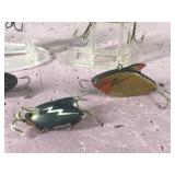 Lot of 5 Collectible Heddon Sonic & Super Sonic Fishing Lures