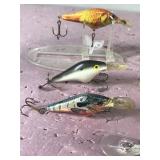 Lot of 7 Fishing Lures - Frenzy, Flicker Shad and More