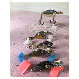 Lot of 10 Collectible Brooks Fishing Lures