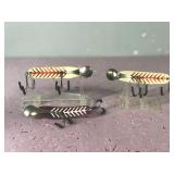 3 - Collectible Paul Bunyan Transparent Dodger Fishing Lures