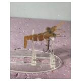 Lot of 6 Fishing Lures Shaped Like Shrimp