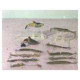 Lot of 11 Fishing Lures