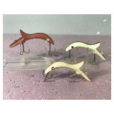 Lot of 3 Collectible Shurebite She Devil Fishing Lures
