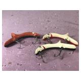 Lot of 3 Collectible Shurebite She Devil Fishing Lures