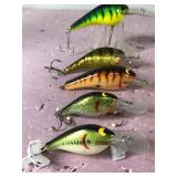 Lot of 10 Lee Sisson Fishing Lures