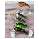 Lot of 10 Lee Sisson Fishing Lures