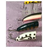 Lot of 9 Kautzky Chug Ike Fishing Lures