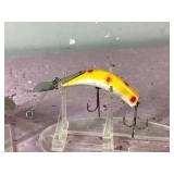Lot of 6 Ike Fishing Lures - Lazy Ike 2 & Kautzky Deep Ike - Some are wood