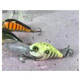 Lot of 9 Fishing Lures - 3 Bonehead & 6 Tennessee Shad