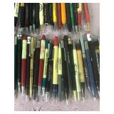 Lot of Collectible Pens and More - Most have Advertisement on Them