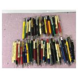 Lot of Collectible Pens and More - Most have Advertisement on Them
