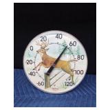 Sunbeam thermometer with deer scenery - WORKS