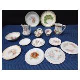 Box of vintage China dishes